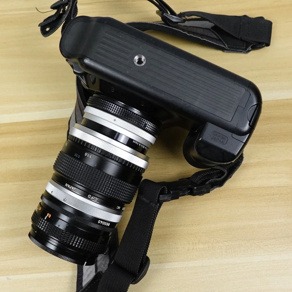 Vintage Canon T90 w/50mm 1.8 FD Lens, Teleconverters and Hoya Polarizer Filter